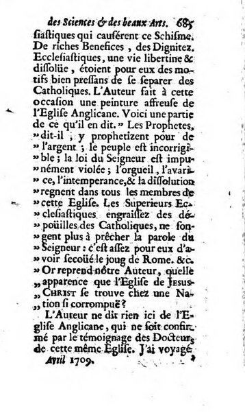 Mémoires pour l'histoire des sciences & des beaux-arts recüeillies par l'ordre de Son Altesse Serenissime Monseigneur Prince souverain de Dombes