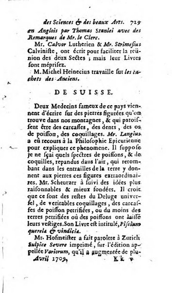 Mémoires pour l'histoire des sciences & des beaux-arts recüeillies par l'ordre de Son Altesse Serenissime Monseigneur Prince souverain de Dombes