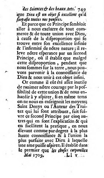 Mémoires pour l'histoire des sciences & des beaux-arts recüeillies par l'ordre de Son Altesse Serenissime Monseigneur Prince souverain de Dombes