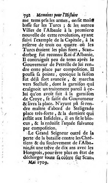 Mémoires pour l'histoire des sciences & des beaux-arts recüeillies par l'ordre de Son Altesse Serenissime Monseigneur Prince souverain de Dombes