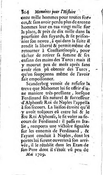 Mémoires pour l'histoire des sciences & des beaux-arts recüeillies par l'ordre de Son Altesse Serenissime Monseigneur Prince souverain de Dombes