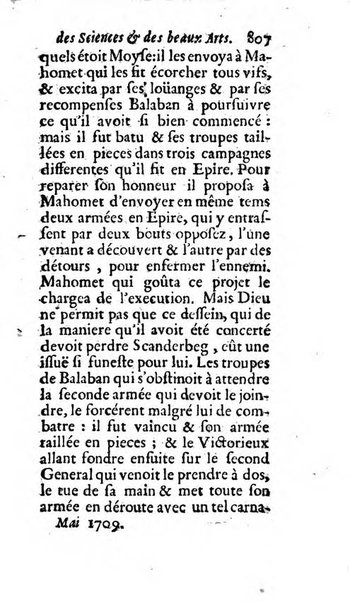 Mémoires pour l'histoire des sciences & des beaux-arts recüeillies par l'ordre de Son Altesse Serenissime Monseigneur Prince souverain de Dombes