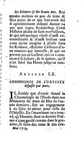 Mémoires pour l'histoire des sciences & des beaux-arts recüeillies par l'ordre de Son Altesse Serenissime Monseigneur Prince souverain de Dombes