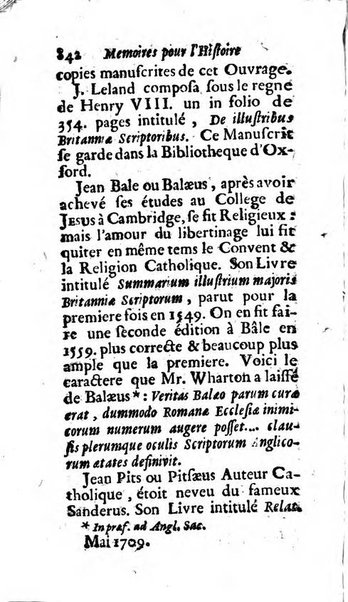 Mémoires pour l'histoire des sciences & des beaux-arts recüeillies par l'ordre de Son Altesse Serenissime Monseigneur Prince souverain de Dombes