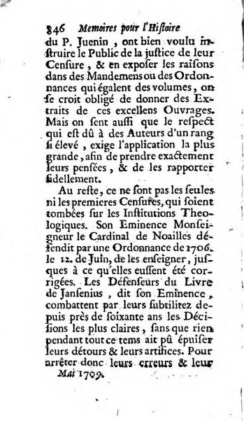 Mémoires pour l'histoire des sciences & des beaux-arts recüeillies par l'ordre de Son Altesse Serenissime Monseigneur Prince souverain de Dombes