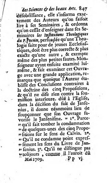 Mémoires pour l'histoire des sciences & des beaux-arts recüeillies par l'ordre de Son Altesse Serenissime Monseigneur Prince souverain de Dombes