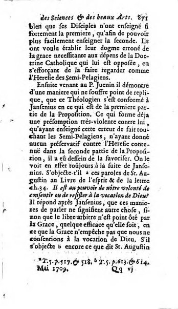 Mémoires pour l'histoire des sciences & des beaux-arts recüeillies par l'ordre de Son Altesse Serenissime Monseigneur Prince souverain de Dombes