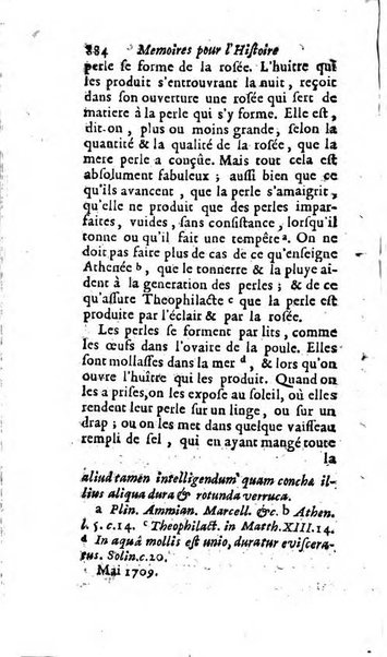 Mémoires pour l'histoire des sciences & des beaux-arts recüeillies par l'ordre de Son Altesse Serenissime Monseigneur Prince souverain de Dombes