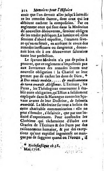 Mémoires pour l'histoire des sciences & des beaux-arts recüeillies par l'ordre de Son Altesse Serenissime Monseigneur Prince souverain de Dombes