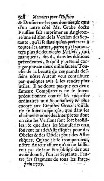 Mémoires pour l'histoire des sciences & des beaux-arts recüeillies par l'ordre de Son Altesse Serenissime Monseigneur Prince souverain de Dombes