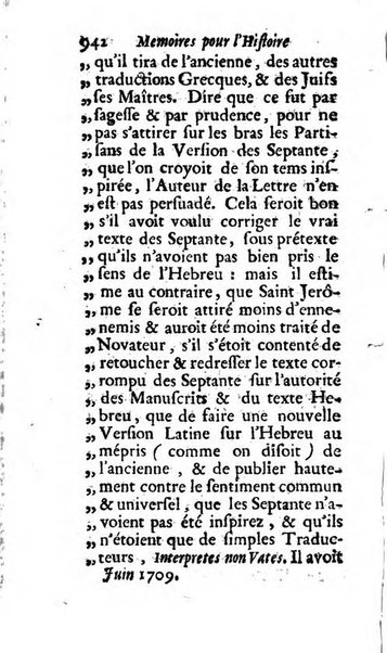 Mémoires pour l'histoire des sciences & des beaux-arts recüeillies par l'ordre de Son Altesse Serenissime Monseigneur Prince souverain de Dombes