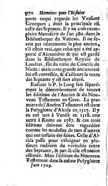 Mémoires pour l'histoire des sciences & des beaux-arts recüeillies par l'ordre de Son Altesse Serenissime Monseigneur Prince souverain de Dombes