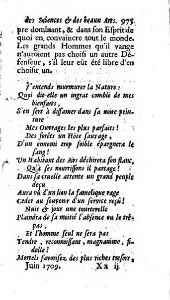 Mémoires pour l'histoire des sciences & des beaux-arts recüeillies par l'ordre de Son Altesse Serenissime Monseigneur Prince souverain de Dombes