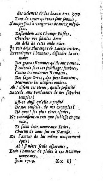 Mémoires pour l'histoire des sciences & des beaux-arts recüeillies par l'ordre de Son Altesse Serenissime Monseigneur Prince souverain de Dombes