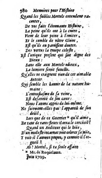 Mémoires pour l'histoire des sciences & des beaux-arts recüeillies par l'ordre de Son Altesse Serenissime Monseigneur Prince souverain de Dombes