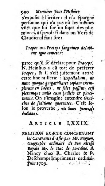 Mémoires pour l'histoire des sciences & des beaux-arts recüeillies par l'ordre de Son Altesse Serenissime Monseigneur Prince souverain de Dombes