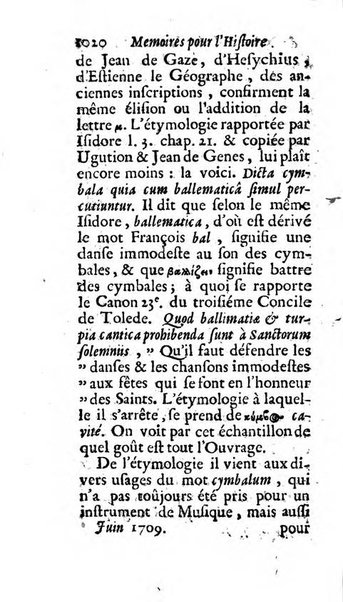 Mémoires pour l'histoire des sciences & des beaux-arts recüeillies par l'ordre de Son Altesse Serenissime Monseigneur Prince souverain de Dombes