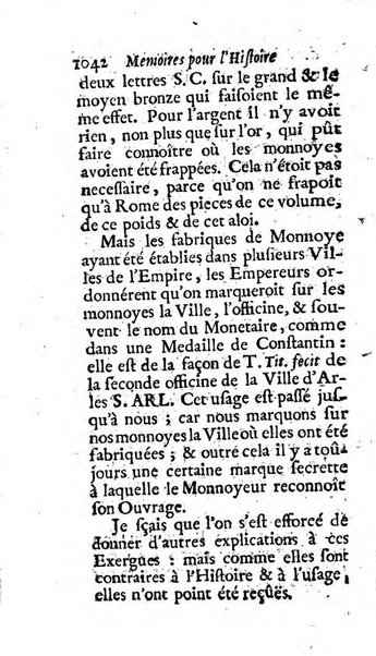 Mémoires pour l'histoire des sciences & des beaux-arts recüeillies par l'ordre de Son Altesse Serenissime Monseigneur Prince souverain de Dombes