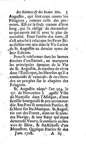 Mémoires pour l'histoire des sciences & des beaux-arts recüeillies par l'ordre de Son Altesse Serenissime Monseigneur Prince souverain de Dombes