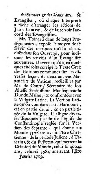 Mémoires pour l'histoire des sciences & des beaux-arts recüeillies par l'ordre de Son Altesse Serenissime Monseigneur Prince souverain de Dombes