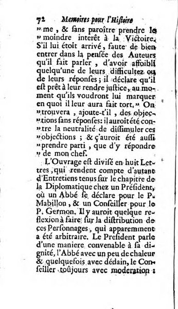 Mémoires pour l'histoire des sciences & des beaux-arts recüeillies par l'ordre de Son Altesse Serenissime Monseigneur Prince souverain de Dombes