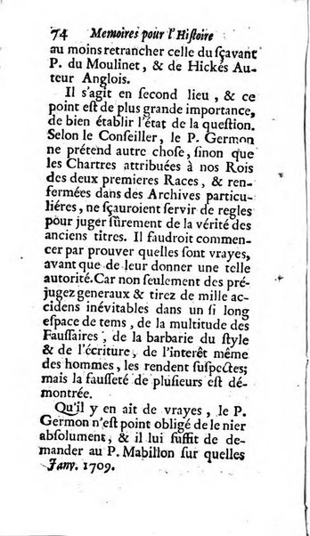 Mémoires pour l'histoire des sciences & des beaux-arts recüeillies par l'ordre de Son Altesse Serenissime Monseigneur Prince souverain de Dombes