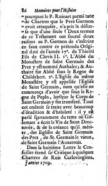 Mémoires pour l'histoire des sciences & des beaux-arts recüeillies par l'ordre de Son Altesse Serenissime Monseigneur Prince souverain de Dombes