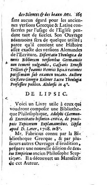 Mémoires pour l'histoire des sciences & des beaux-arts recüeillies par l'ordre de Son Altesse Serenissime Monseigneur Prince souverain de Dombes