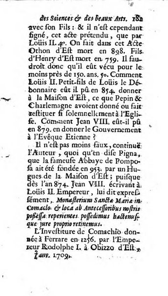 Mémoires pour l'histoire des sciences & des beaux-arts recüeillies par l'ordre de Son Altesse Serenissime Monseigneur Prince souverain de Dombes