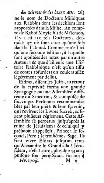 Mémoires pour l'histoire des sciences & des beaux-arts recüeillies par l'ordre de Son Altesse Serenissime Monseigneur Prince souverain de Dombes