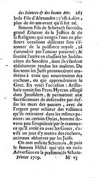 Mémoires pour l'histoire des sciences & des beaux-arts recüeillies par l'ordre de Son Altesse Serenissime Monseigneur Prince souverain de Dombes