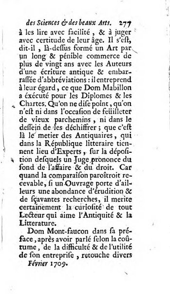 Mémoires pour l'histoire des sciences & des beaux-arts recüeillies par l'ordre de Son Altesse Serenissime Monseigneur Prince souverain de Dombes