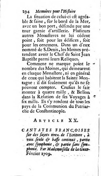 Mémoires pour l'histoire des sciences & des beaux-arts recüeillies par l'ordre de Son Altesse Serenissime Monseigneur Prince souverain de Dombes