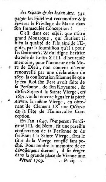 Mémoires pour l'histoire des sciences & des beaux-arts recüeillies par l'ordre de Son Altesse Serenissime Monseigneur Prince souverain de Dombes