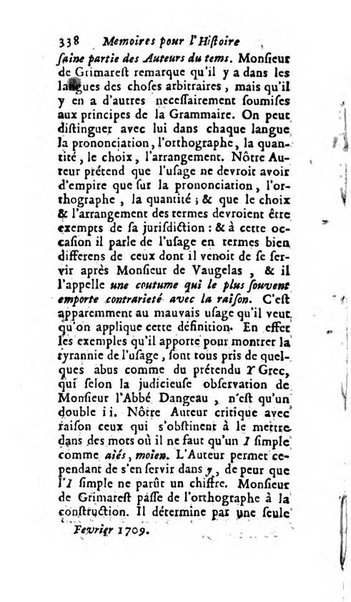 Mémoires pour l'histoire des sciences & des beaux-arts recüeillies par l'ordre de Son Altesse Serenissime Monseigneur Prince souverain de Dombes