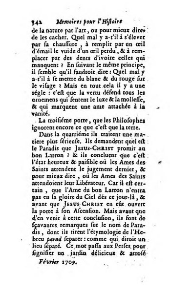 Mémoires pour l'histoire des sciences & des beaux-arts recüeillies par l'ordre de Son Altesse Serenissime Monseigneur Prince souverain de Dombes