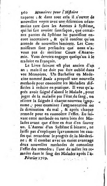 Mémoires pour l'histoire des sciences & des beaux-arts recüeillies par l'ordre de Son Altesse Serenissime Monseigneur Prince souverain de Dombes