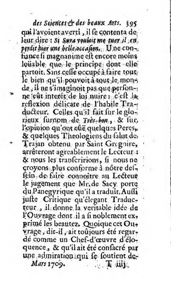 Mémoires pour l'histoire des sciences & des beaux-arts recüeillies par l'ordre de Son Altesse Serenissime Monseigneur Prince souverain de Dombes