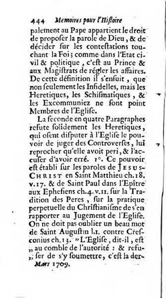 Mémoires pour l'histoire des sciences & des beaux-arts recüeillies par l'ordre de Son Altesse Serenissime Monseigneur Prince souverain de Dombes