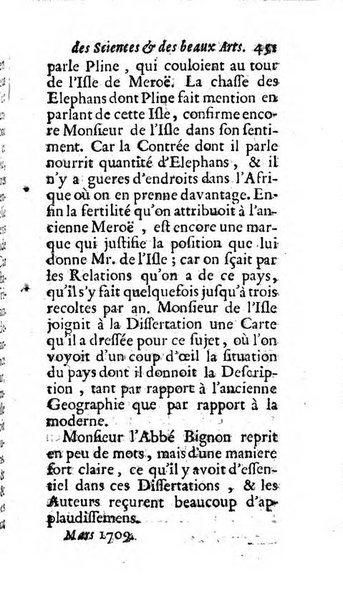 Mémoires pour l'histoire des sciences & des beaux-arts recüeillies par l'ordre de Son Altesse Serenissime Monseigneur Prince souverain de Dombes