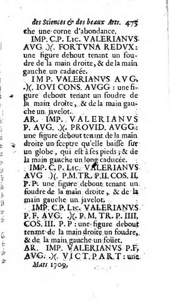 Mémoires pour l'histoire des sciences & des beaux-arts recüeillies par l'ordre de Son Altesse Serenissime Monseigneur Prince souverain de Dombes