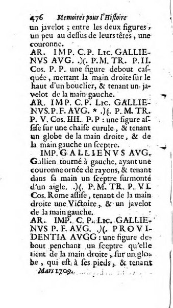 Mémoires pour l'histoire des sciences & des beaux-arts recüeillies par l'ordre de Son Altesse Serenissime Monseigneur Prince souverain de Dombes