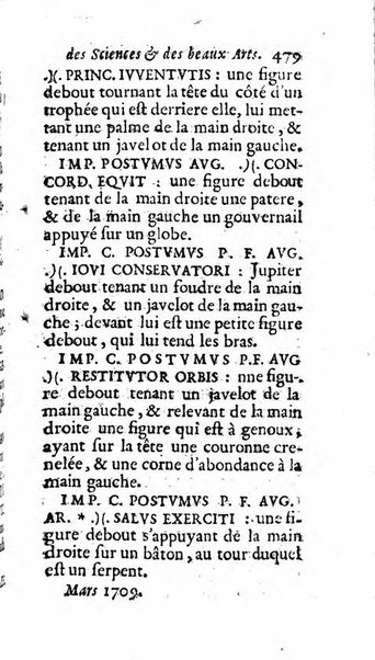 Mémoires pour l'histoire des sciences & des beaux-arts recüeillies par l'ordre de Son Altesse Serenissime Monseigneur Prince souverain de Dombes