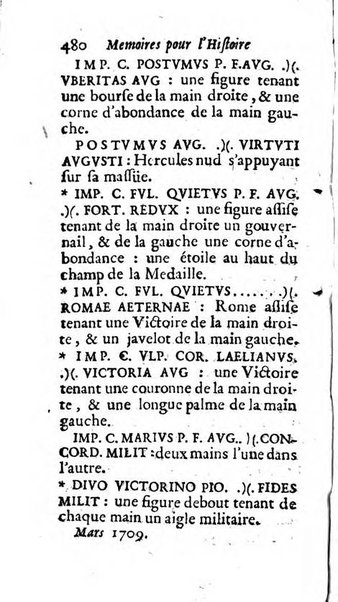 Mémoires pour l'histoire des sciences & des beaux-arts recüeillies par l'ordre de Son Altesse Serenissime Monseigneur Prince souverain de Dombes