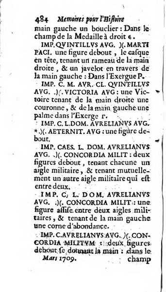 Mémoires pour l'histoire des sciences & des beaux-arts recüeillies par l'ordre de Son Altesse Serenissime Monseigneur Prince souverain de Dombes