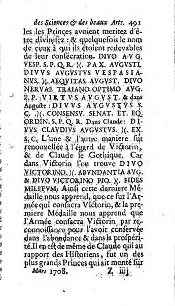 Mémoires pour l'histoire des sciences & des beaux-arts recüeillies par l'ordre de Son Altesse Serenissime Monseigneur Prince souverain de Dombes