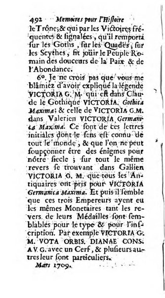 Mémoires pour l'histoire des sciences & des beaux-arts recüeillies par l'ordre de Son Altesse Serenissime Monseigneur Prince souverain de Dombes