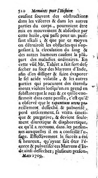 Mémoires pour l'histoire des sciences & des beaux-arts recüeillies par l'ordre de Son Altesse Serenissime Monseigneur Prince souverain de Dombes