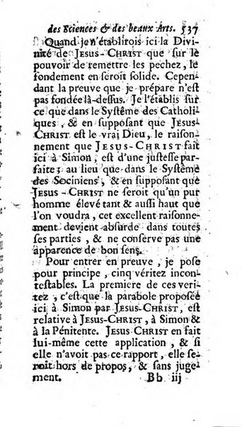 Mémoires pour l'histoire des sciences & des beaux-arts recüeillies par l'ordre de Son Altesse Serenissime Monseigneur Prince souverain de Dombes