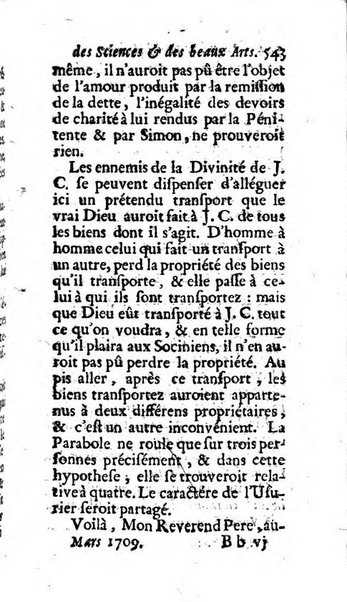 Mémoires pour l'histoire des sciences & des beaux-arts recüeillies par l'ordre de Son Altesse Serenissime Monseigneur Prince souverain de Dombes